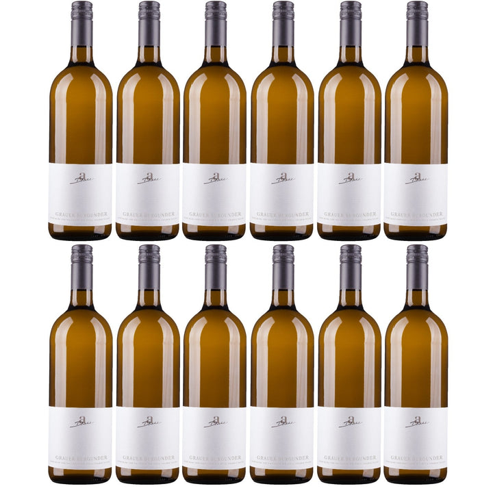 A. Diehl Grauer Burgunder Weißwein Wein trocken QbA (12 x 1.0l) - Versanel -