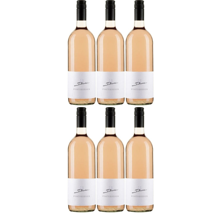 A. Diehl Portugieser Weißherbst trocken Pfalz Dt. Qualitätswein Literflasche (6 x 1.0l) - Versanel -