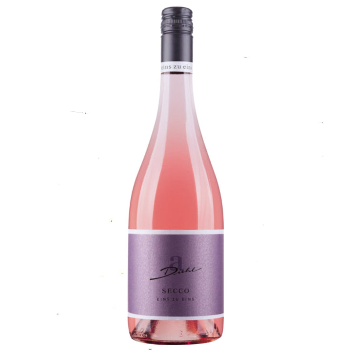 A. Diehl Secco Roséwein eins zu eins Wein trocken Deutschland (12 x 0.75l) - Versanel -