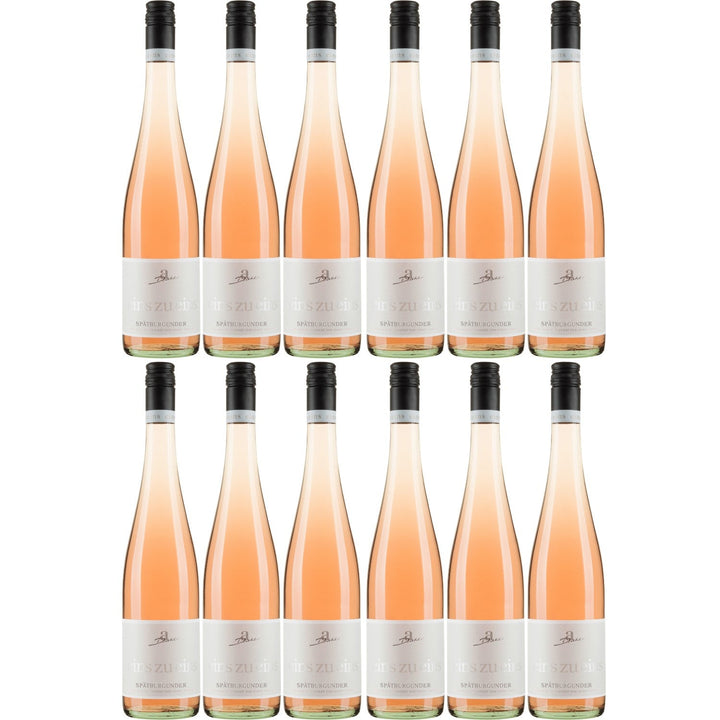 A. Diehl Spätburgunder Roséwein eins zu eins Wein trocken QbA Deutschland (12 x 0.75l) - Versanel -