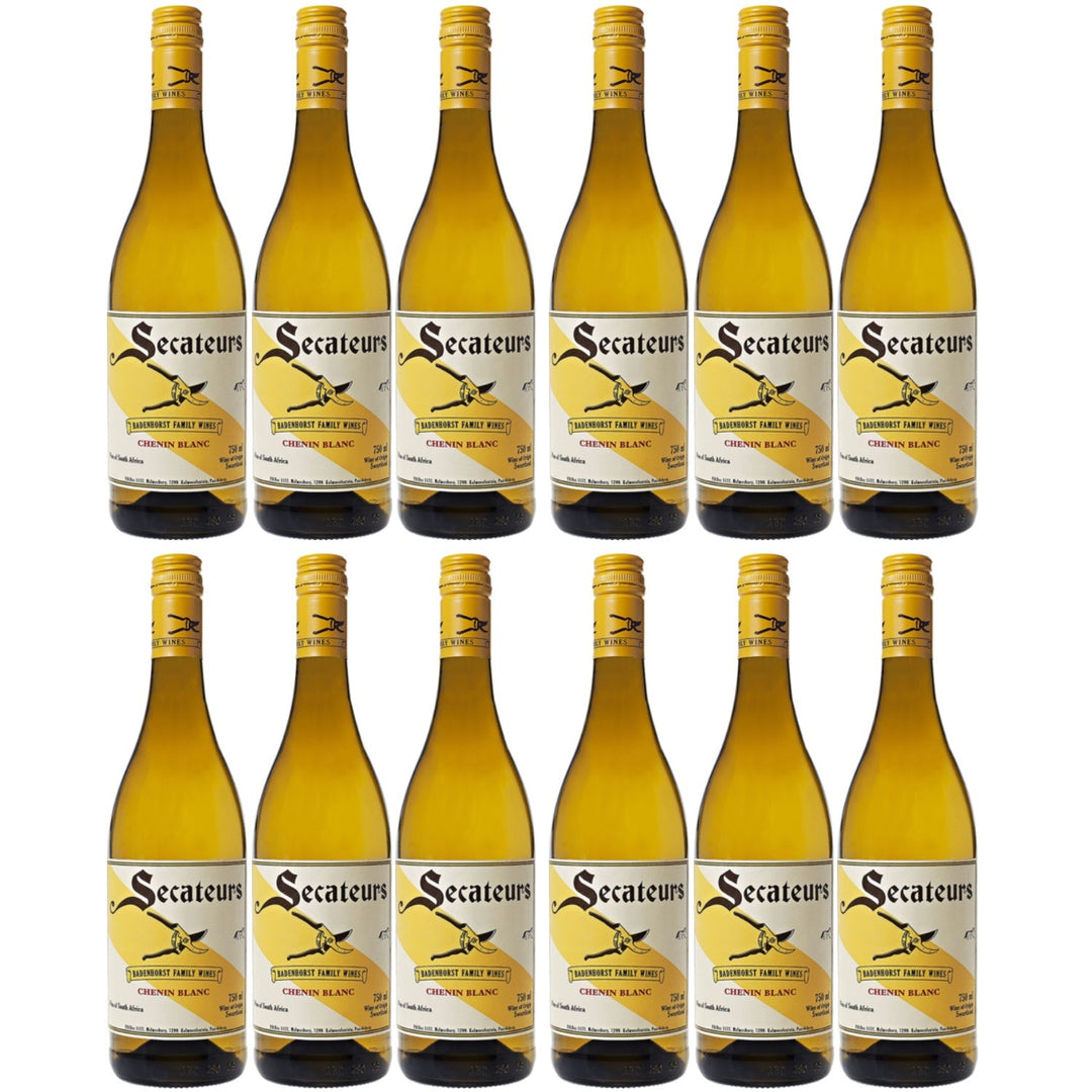 AA Badenhorst Secateurs Chenin Blanc Swartland Weißwein veganer Wein trocken Südafrika (12 x 0.75l) - Versanel -