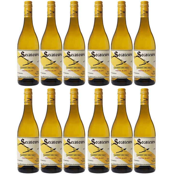 AA Badenhorst Secateurs Chenin Blanc Swartland Weißwein veganer Wein trocken Südafrika (12 x 0.75l) - Versanel -