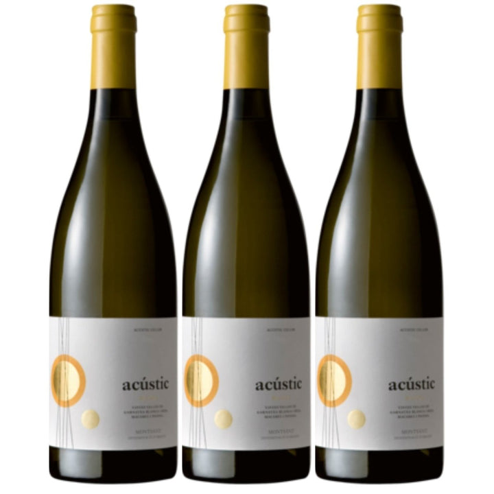 Acústic Celler Acustic Blanc Montsant DO Weißwein Wein trocken Spanien (3 x 0.75l) - Versanel -