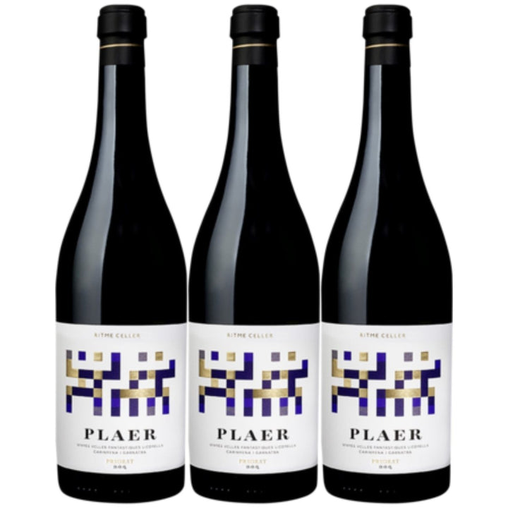 Acústic Celler Plaer Priorat DOCa Rotwein veganer Wein trocken Spanien (3 x 0.75l) - Versanel -