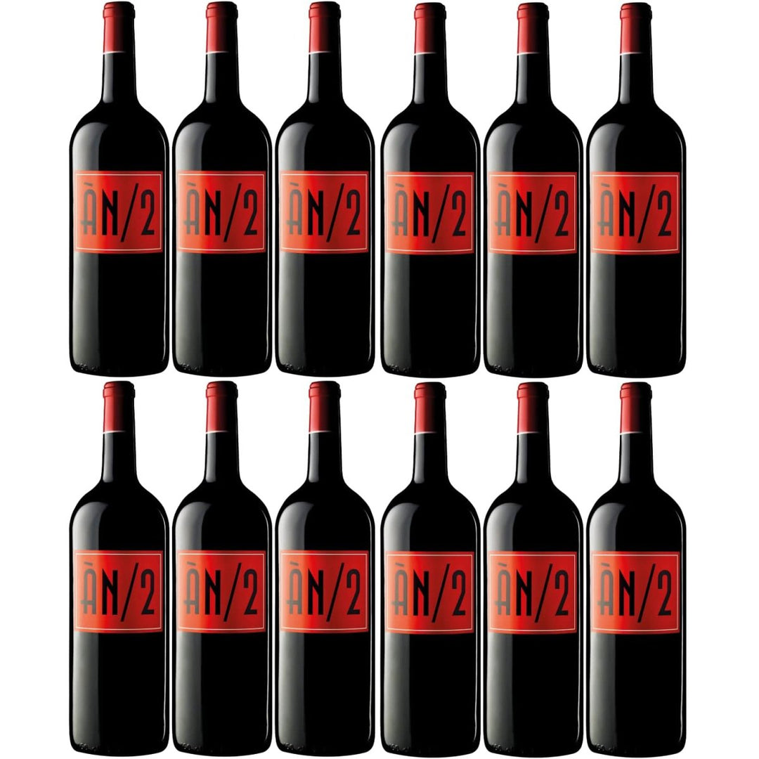 Ànima Negra ÀN/2 Magnum Rotwein Wein Cuvée trocken Mallorca Spanien (12 x 1,5l ) - Versanel -