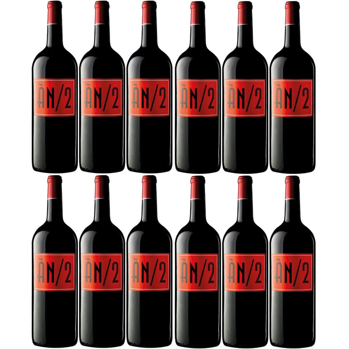 Ànima Negra ÀN/2 Magnum Rotwein Wein Cuvée trocken Mallorca Spanien (12 x 1,5l ) - Versanel -