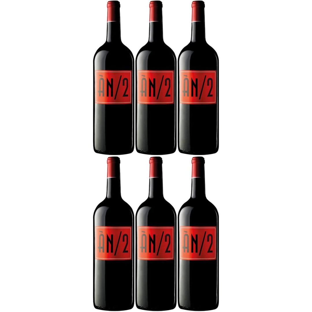 Ànima Negra ÀN/2 Magnum Rotwein Wein Cuvée trocken Mallorca Spanien (6 x 1,5l) - Versanel -