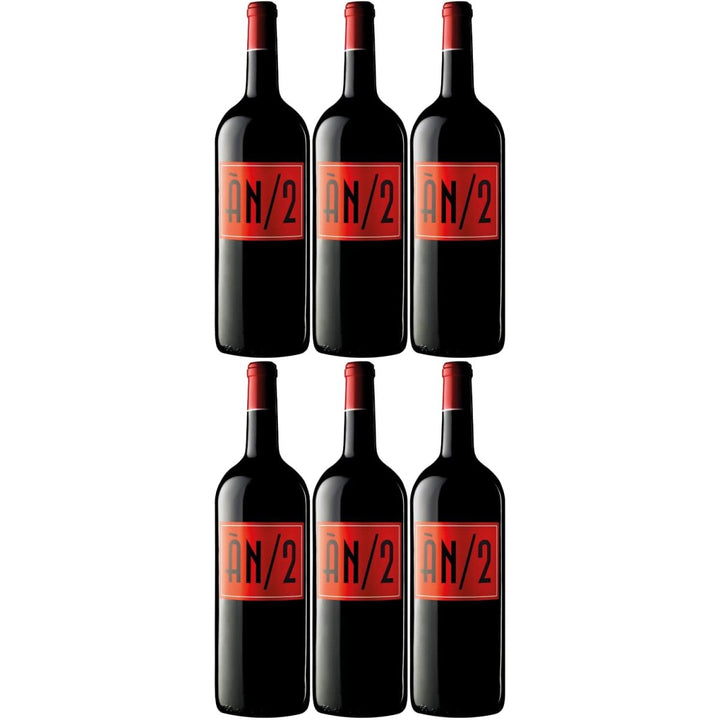 Ànima Negra ÀN/2 Magnum Rotwein Wein Cuvée trocken Mallorca Spanien (6 x 1,5l) - Versanel -