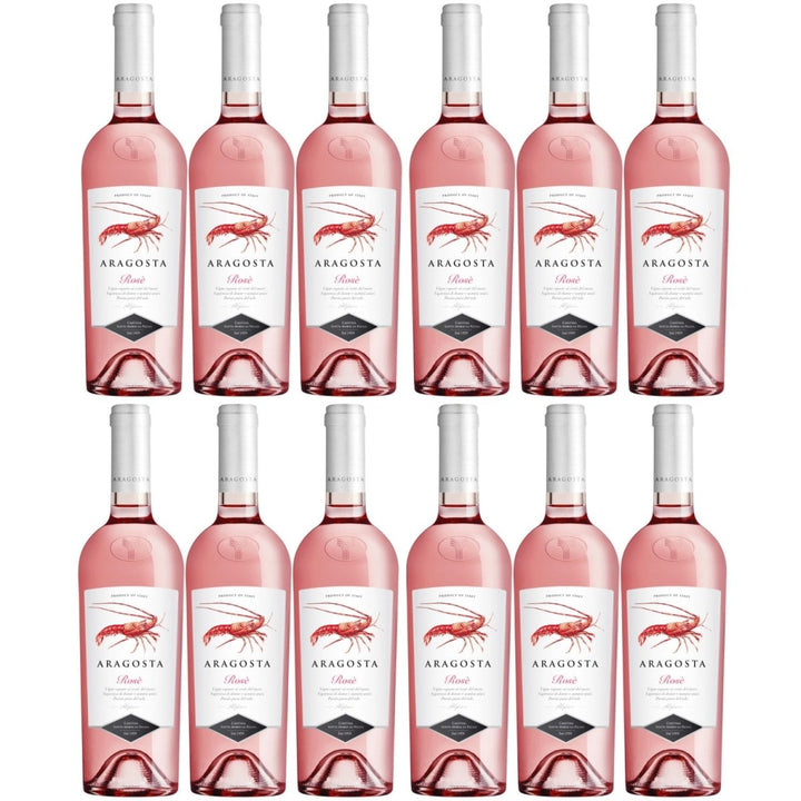 Aragosta rosé DOC Roséwein Wein trocken Sardinen Italien (12 x 0,75l) - Versanel -