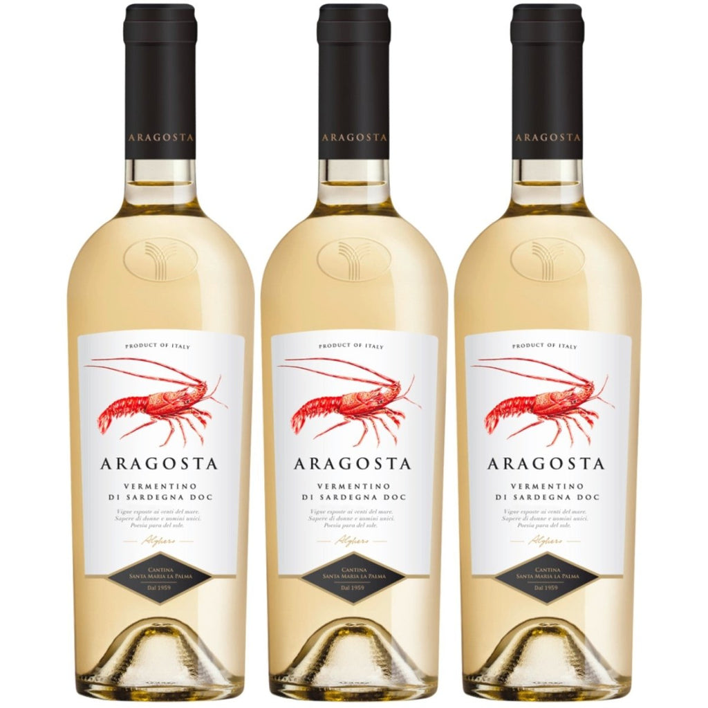 di Aragosta Versanel Wein Vermentino x Sardegna – Weißwein trocken (3 DOC Italien