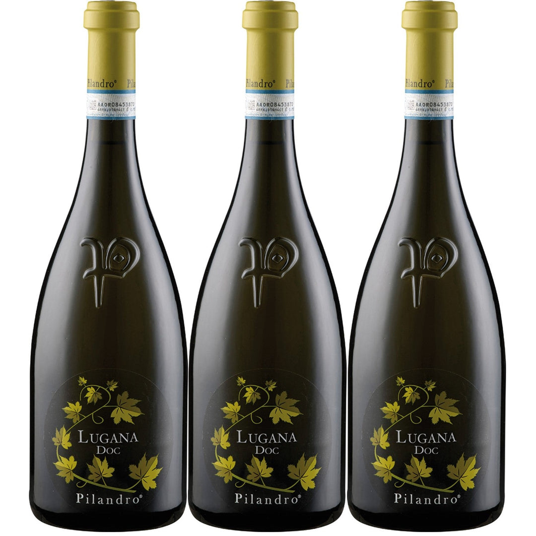 Azienda Agricola Pilandro Lugana Weißwein Wein Trocken DOC Italien (3 x 0.75l) - Versanel -