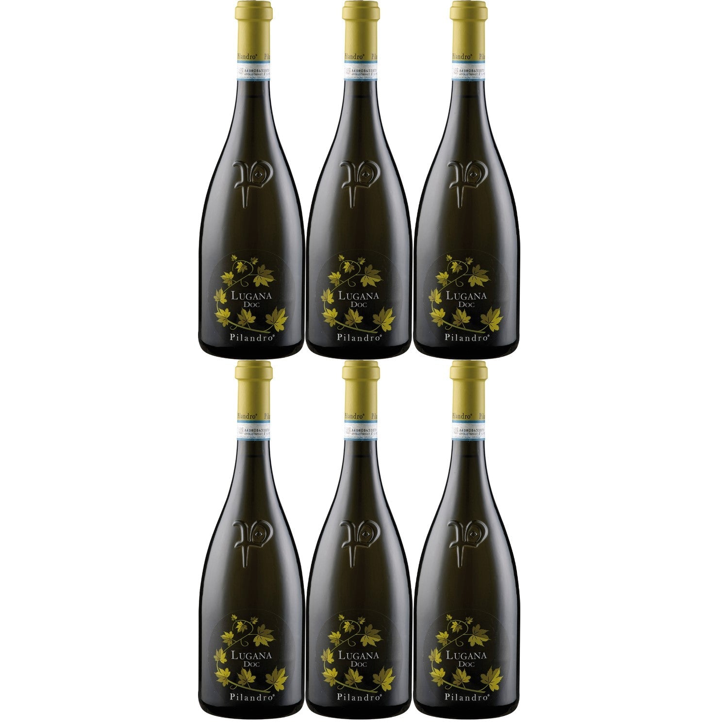 Azienda Agricola Pilandro Lugana Weißwein Wein Trocken DOC Italien (6 x 0.75l) - Versanel -
