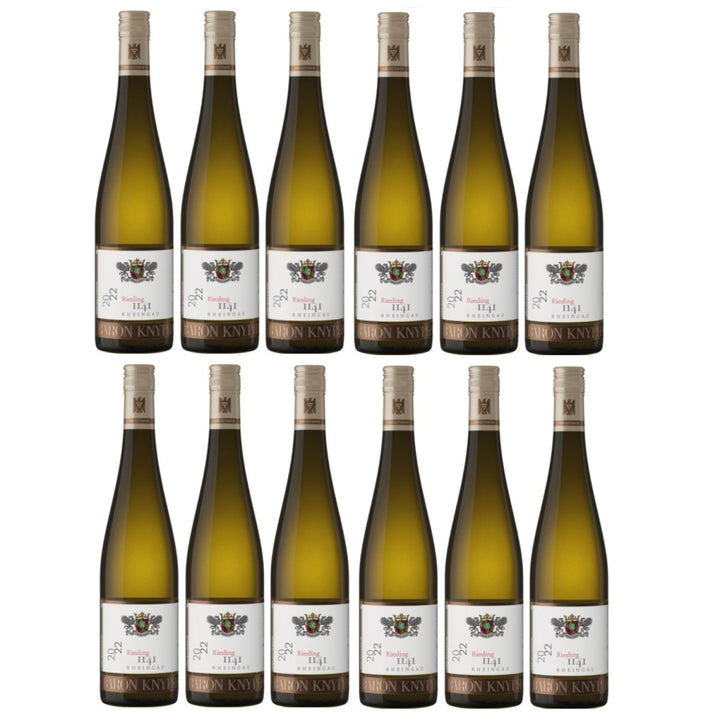Baron Knyphausen Riesling 1141 VDP.GUTSWEIN Weisswein trocken Rheingau Deutschland (12 x 0,75l) - Versanel -