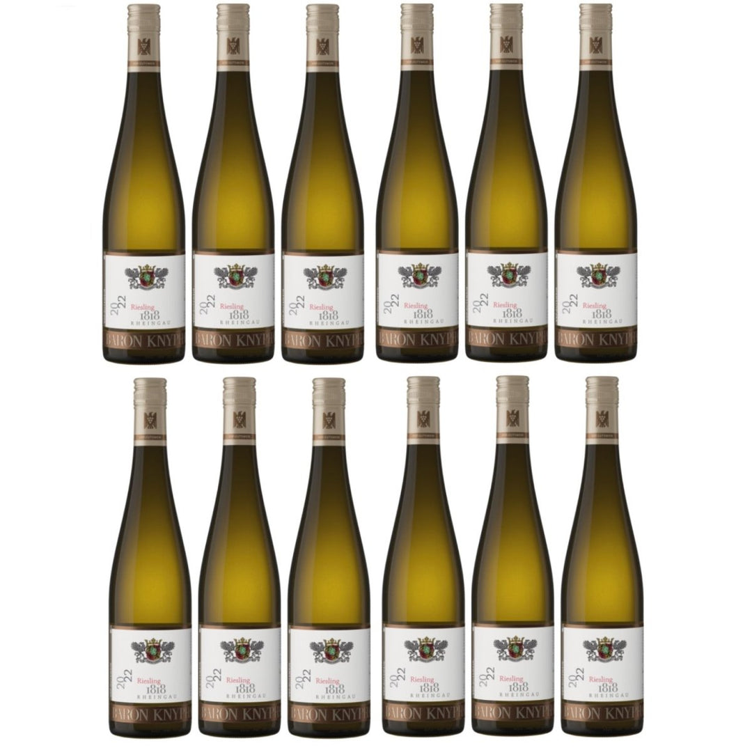 Baron Knyphausen Riesling 1818 VDP.GUTSWEIN Weisswein Feinherb Rheingau Deutschland (12 x 0,75l) - Versanel -