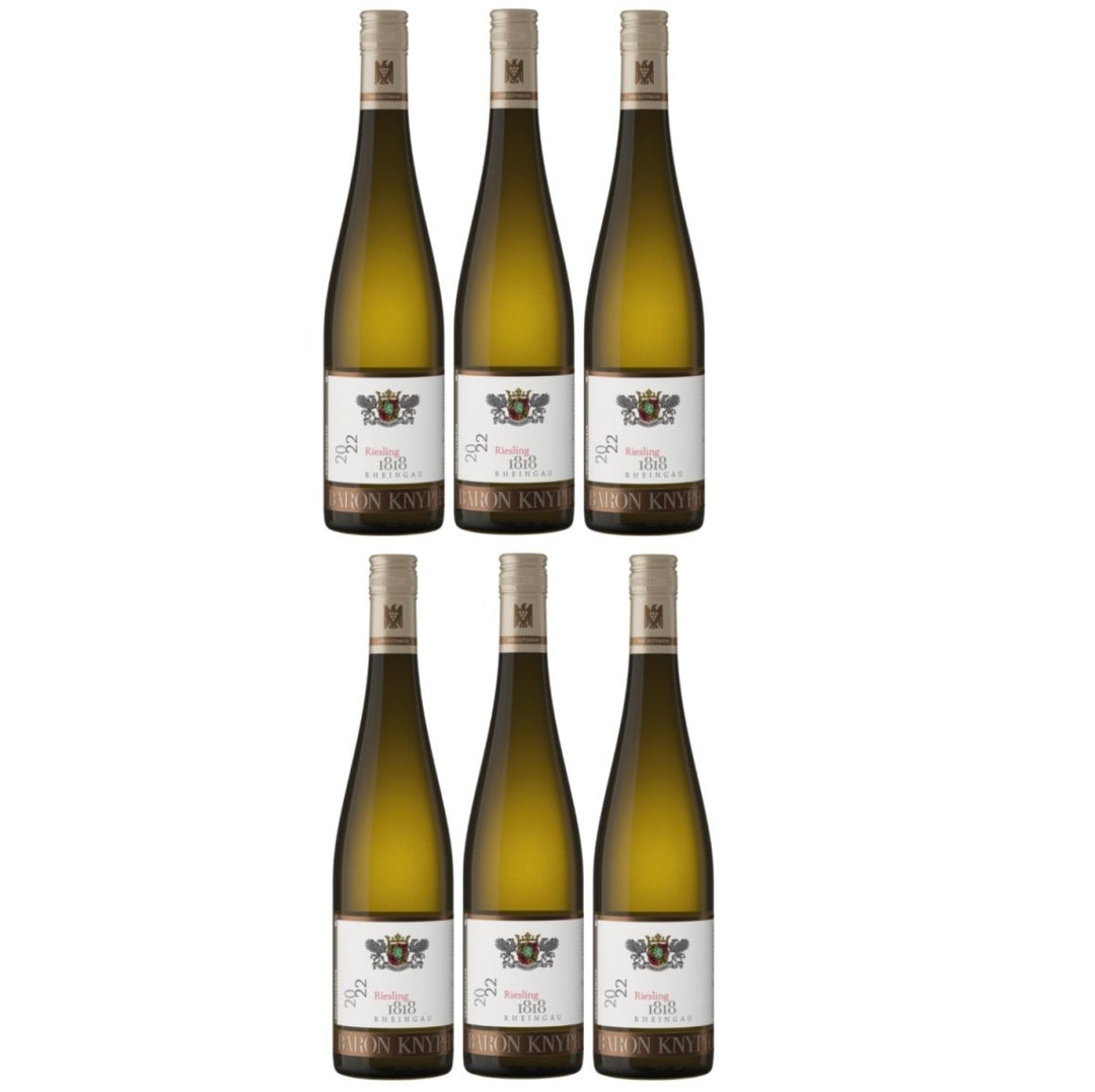 Baron Knyphausen Riesling 1818 VDP.GUTSWEIN Weisswein Feinherb Rheingau Deutschland (6 x 0,75l) - Versanel -
