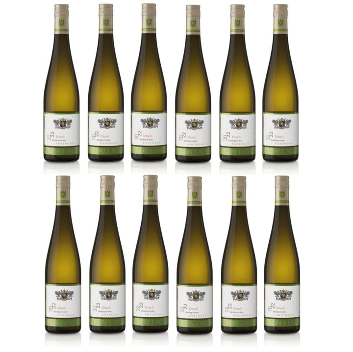 Baron Knyphausen Riesling Erbach VDP.ORTSWEIN Weisswein Trocken Rheingau Deutschland (12 x 0,75l) - Versanel -