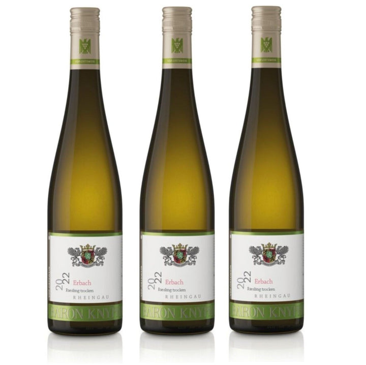 Baron Knyphausen Riesling Erbach VDP.ORTSWEIN Weisswein Trocken Rheingau Deutschland (3 x 0,75l) - Versanel -