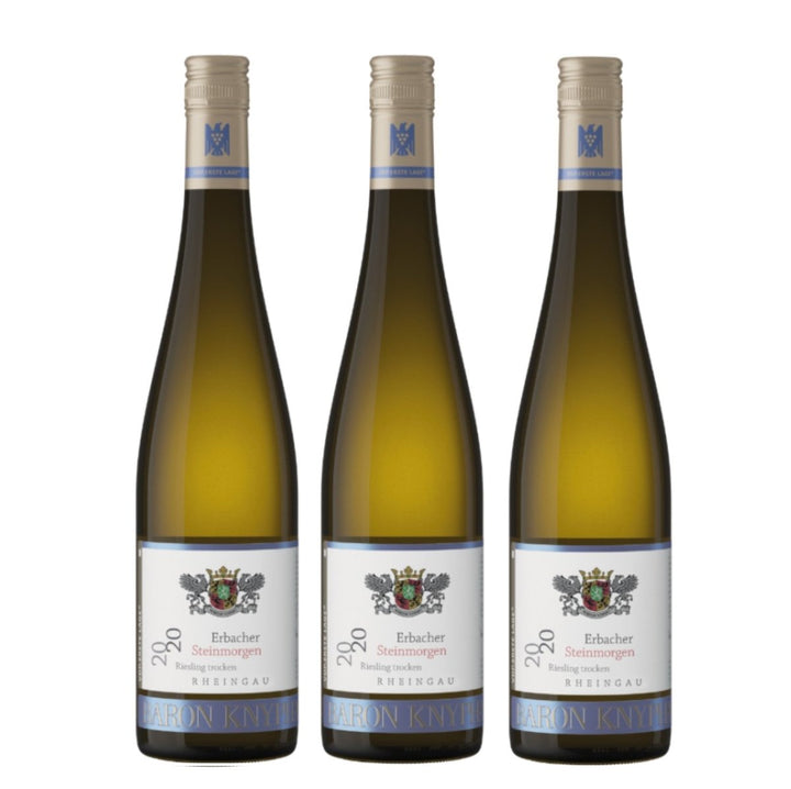 Baron Knyphausen Riesling Erbacher Steinmorgen VDP.ERSTE LAGE Weisswein Trocken Rheingau Deutschland (3 x 0,75l) - Versanel -