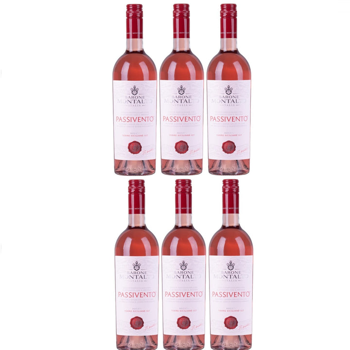 Barone Montalto Passivento Rosato Terre Siciliane IGT Roséwein Wein halbtrocken (6 x 0.75l) - Versanel -