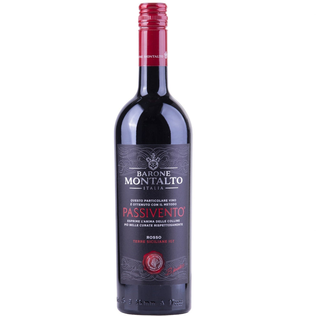 Barone Montalto Passivento Rosso Terre Siciliane IGT Rotwein Wein halbtrocken (6 x 0.75l) - Versanel -