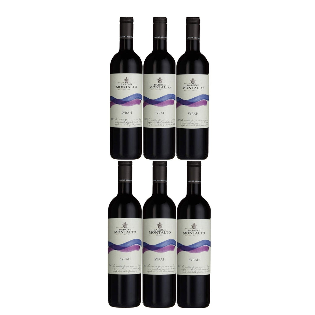 Barone Montalto Syrah Sicilia IGT Rotwein Wein Trocken Italien (6 x 0.75l) - Versanel -