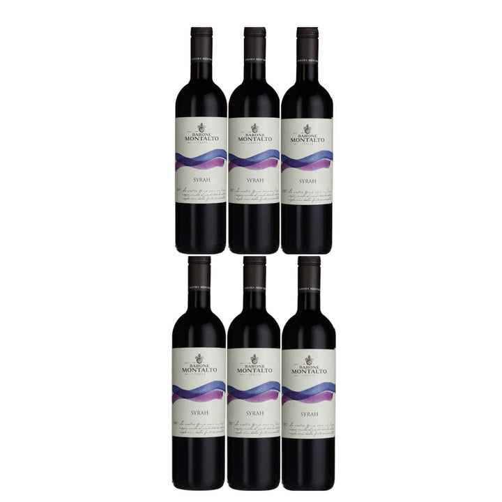 Barone Montalto Syrah Sicilia IGT Rotwein Wein Trocken Italien (6 x 0.75l) - Versanel -
