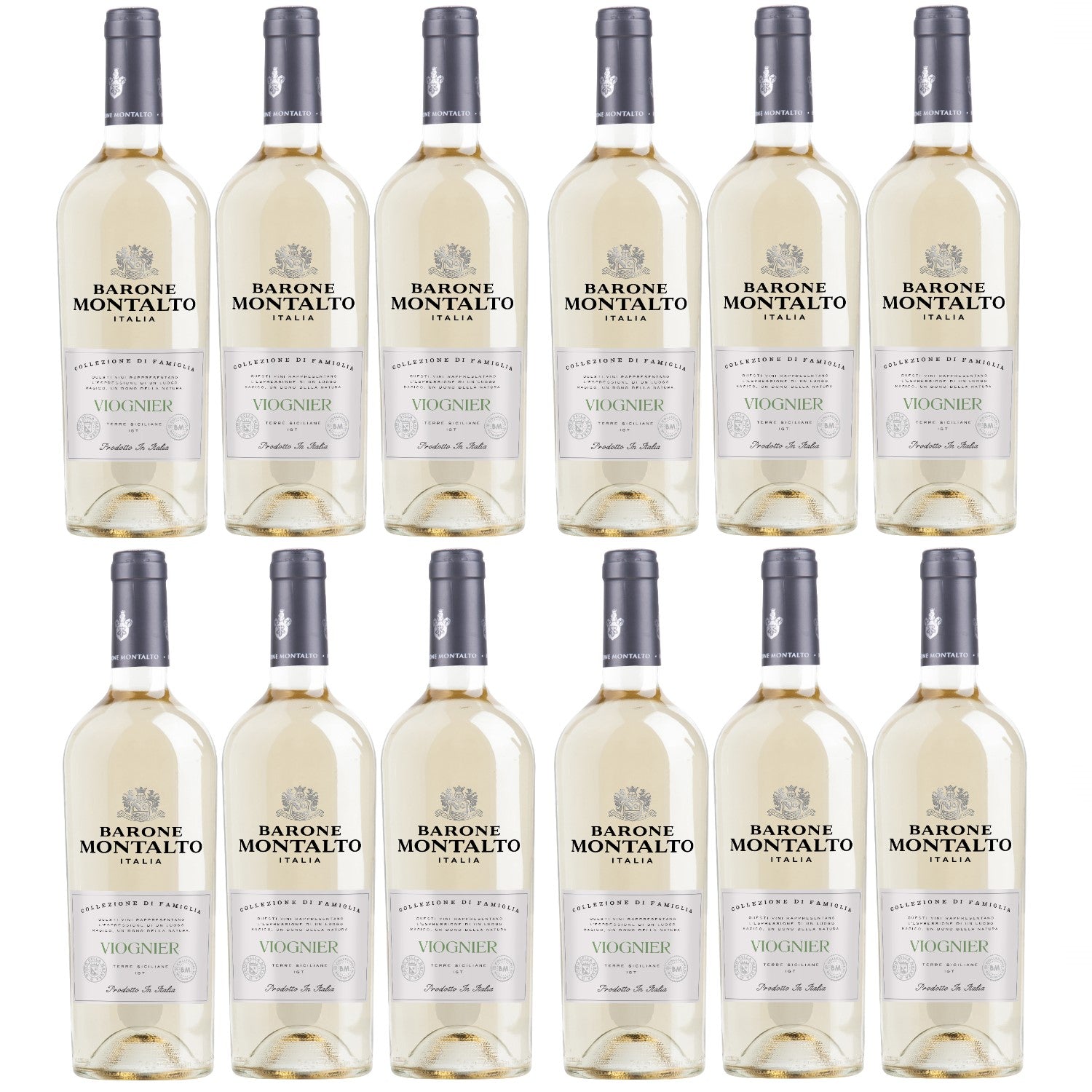 Barone Montalto Viognier Terre Siciliane IGT Weißwein Wein halbtrocken (12 x 0.75l) - Versanel -