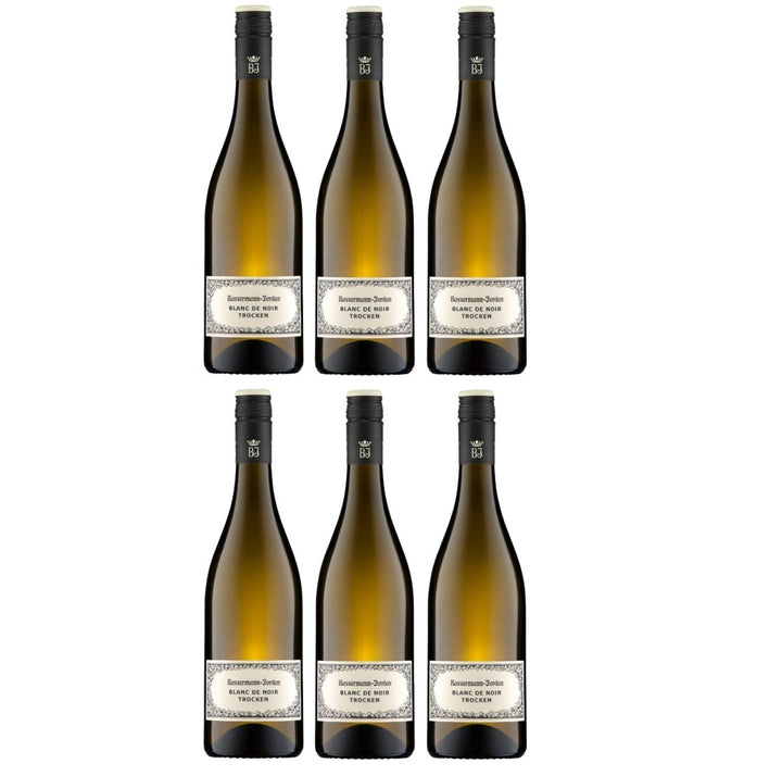Bassermann-Jordan Blanc de Noir Weißwein Wein Trocken Pfalz Deutschland (6 x 0,75l) - Versanel -