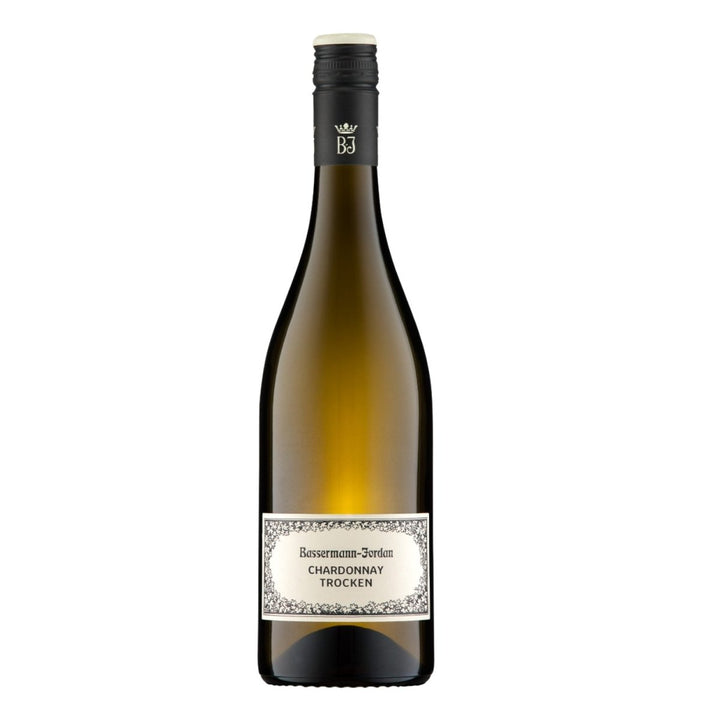 Bassermann-Jordan Chardonnay Weißwein Wein Trocken Pfalz Deutschland (3 x 0,75l) - Versanel -