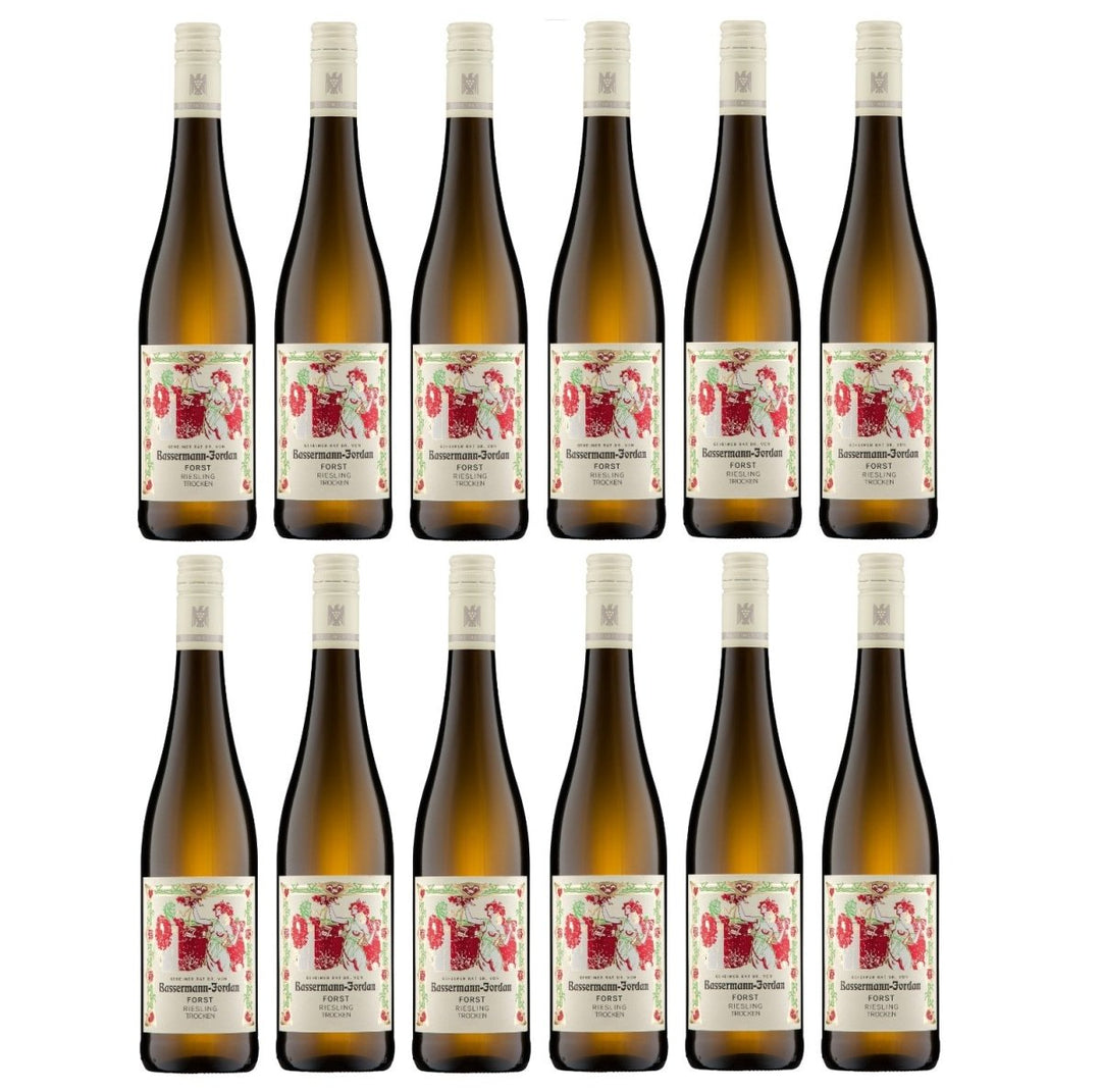 Bassermann-Jordan Ruppertsberg Riesling VDP Ortswein Bio Weißwein Feinherb Pfalz Deutschland (12 x 0,75l) - Versanel -