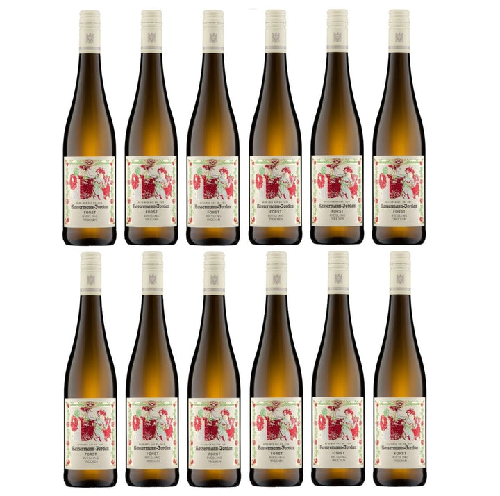 Bassermann-Jordan Ruppertsberg Riesling VDP Ortswein Bio Weißwein Feinherb Pfalz Deutschland (12 x 0,75l) - Versanel -