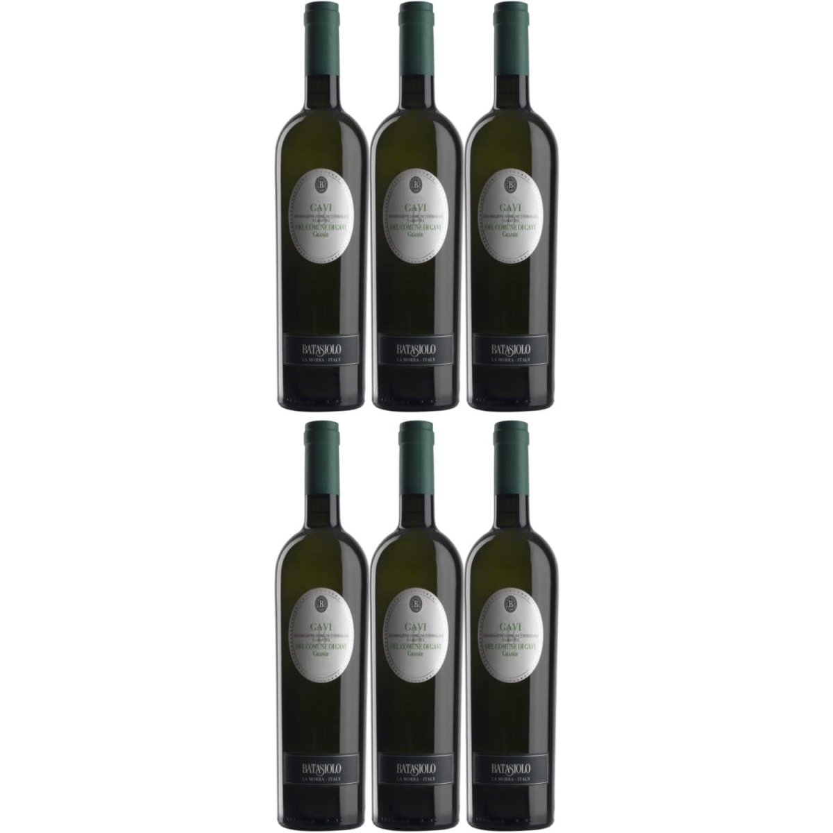 Batasiolo Gavi di Gavi Granée DOCG Weißwein Wein trocken Italien (6 x 0,75l) - Versanel -