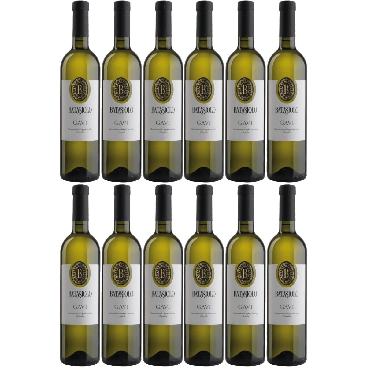 Batasiolo Gavi DOCG Weißwein Wein trocken Italien (12 x 0,75l) - Versanel -