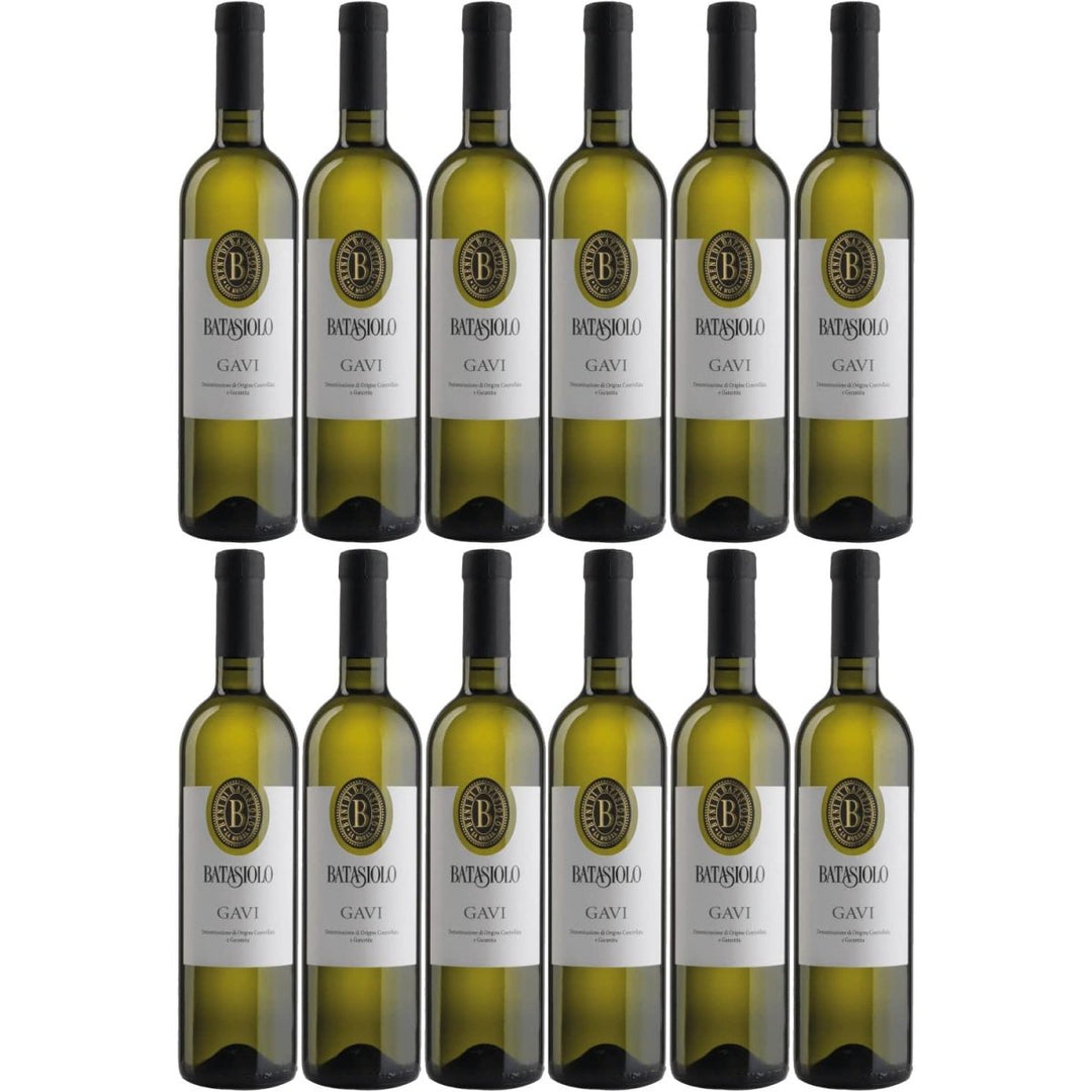 Batasiolo Gavi DOCG Weißwein Wein trocken Italien (12 x 0,75l) - Versanel -