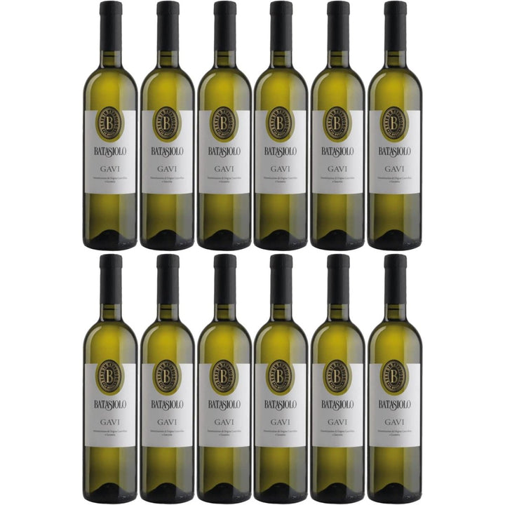 Batasiolo Gavi DOCG Weißwein Wein trocken Italien (12 x 0,75l) - Versanel -