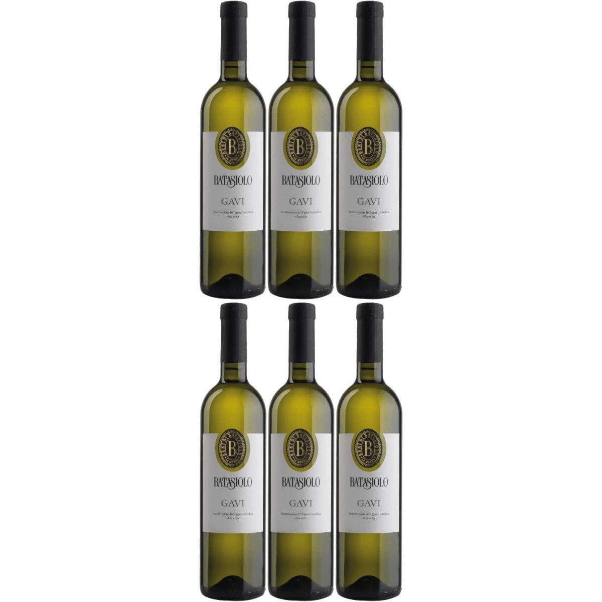 Batasiolo Gavi DOCG Weißwein Wein trocken Italien (6 x 0,75l) - Versanel -