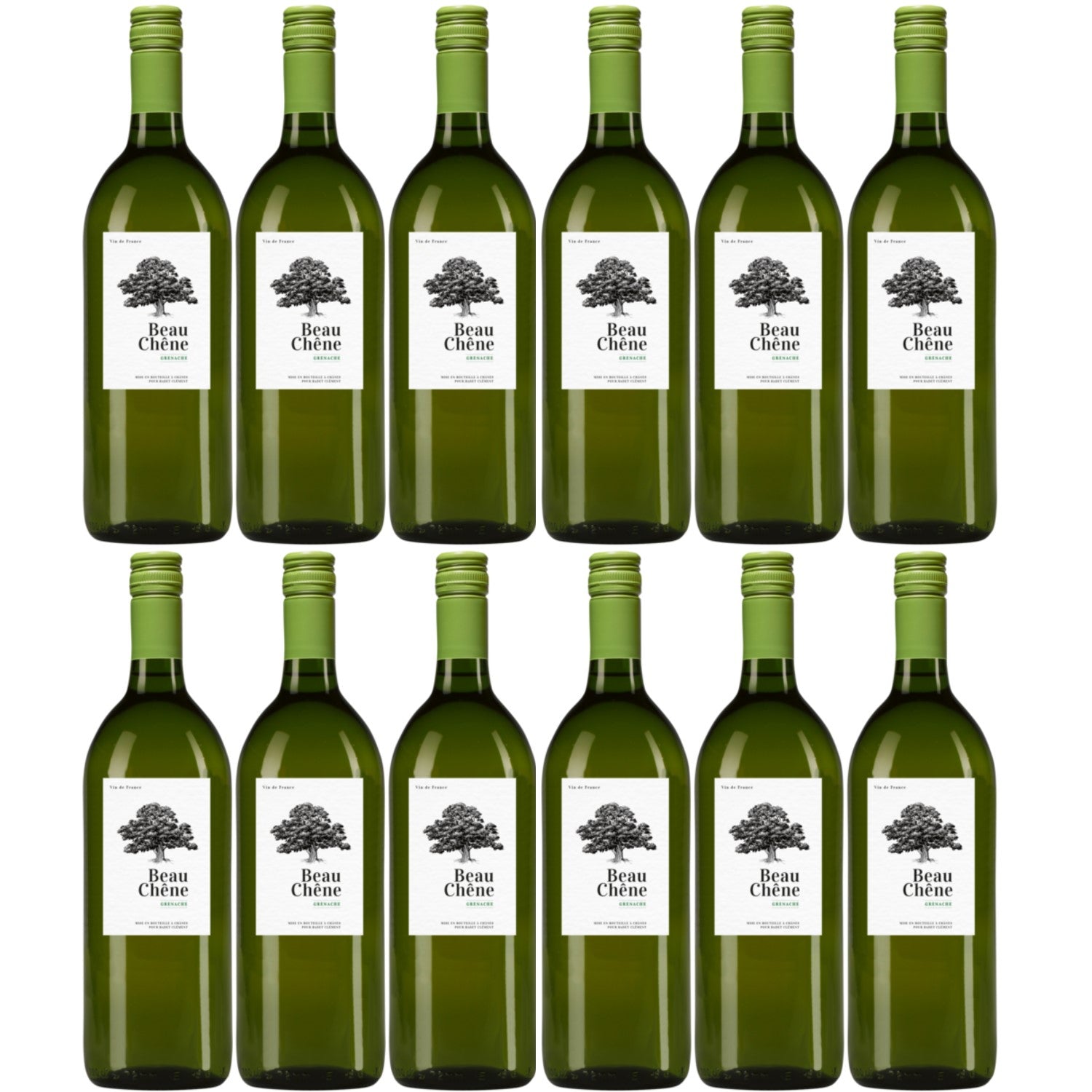 Beau Chêne Grenache Blanc Vin de France Weißwein Wein trocken Frankreich (12 x 0.75l) - Versanel -