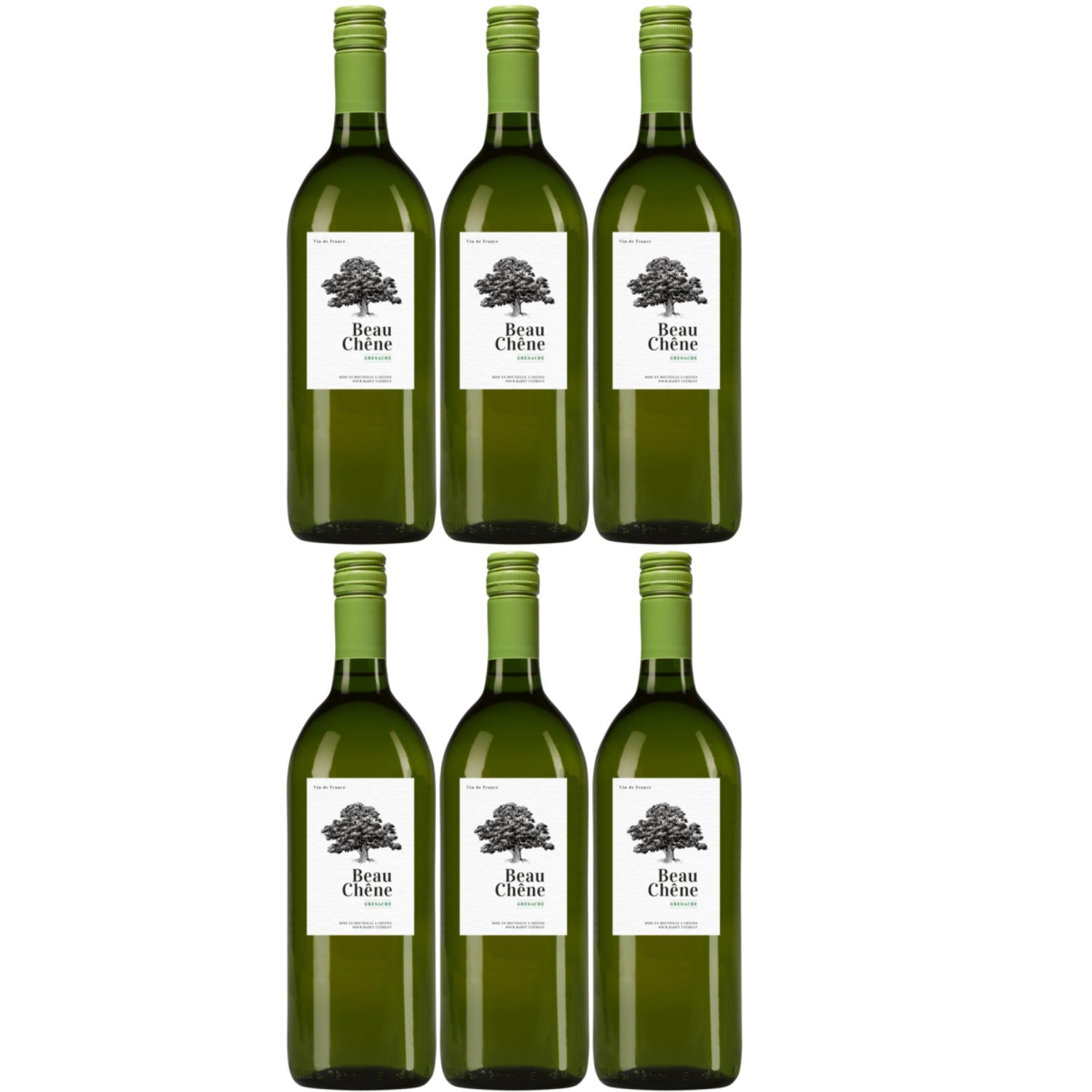 Beau Chêne Grenache Blanc Vin de France Weißwein Wein trocken Frankreich (6 x 0.75l) - Versanel -