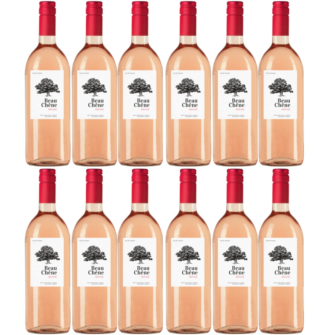 Beau Chêne Grenache Rosé Vin de France Roséwein Wein trocken Frankreich (12 x 0.75l) - Versanel -