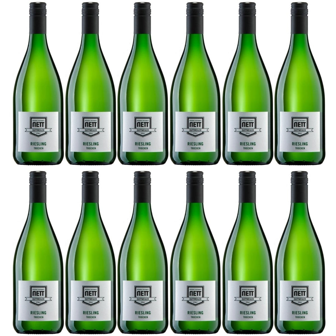 Bergdolt-Reif & Nett Creation Riesling Weißwein Wein trocken Pfalz (12 x 0,75l) - Versanel -