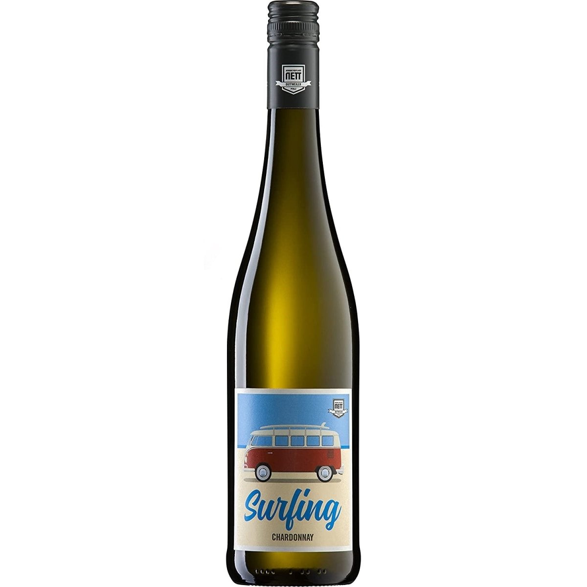 Bergdolt-Reif & Nett Surfing Chardonnay Weißwein Wein trocken Pfalz (12 x 0,75l) - Versanel -