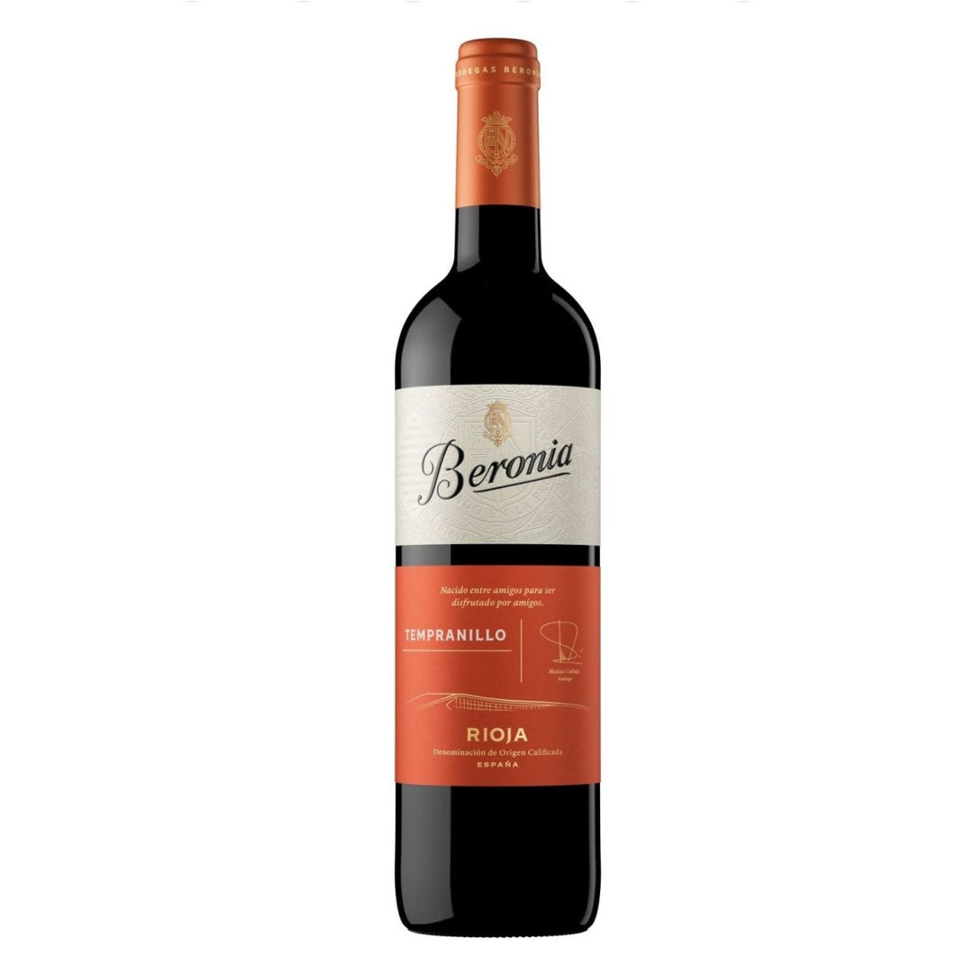Beronia Joven Tempranillo Rotwein Wein trocken Rioja Spanien (3 x 0,75l) - Versanel -
