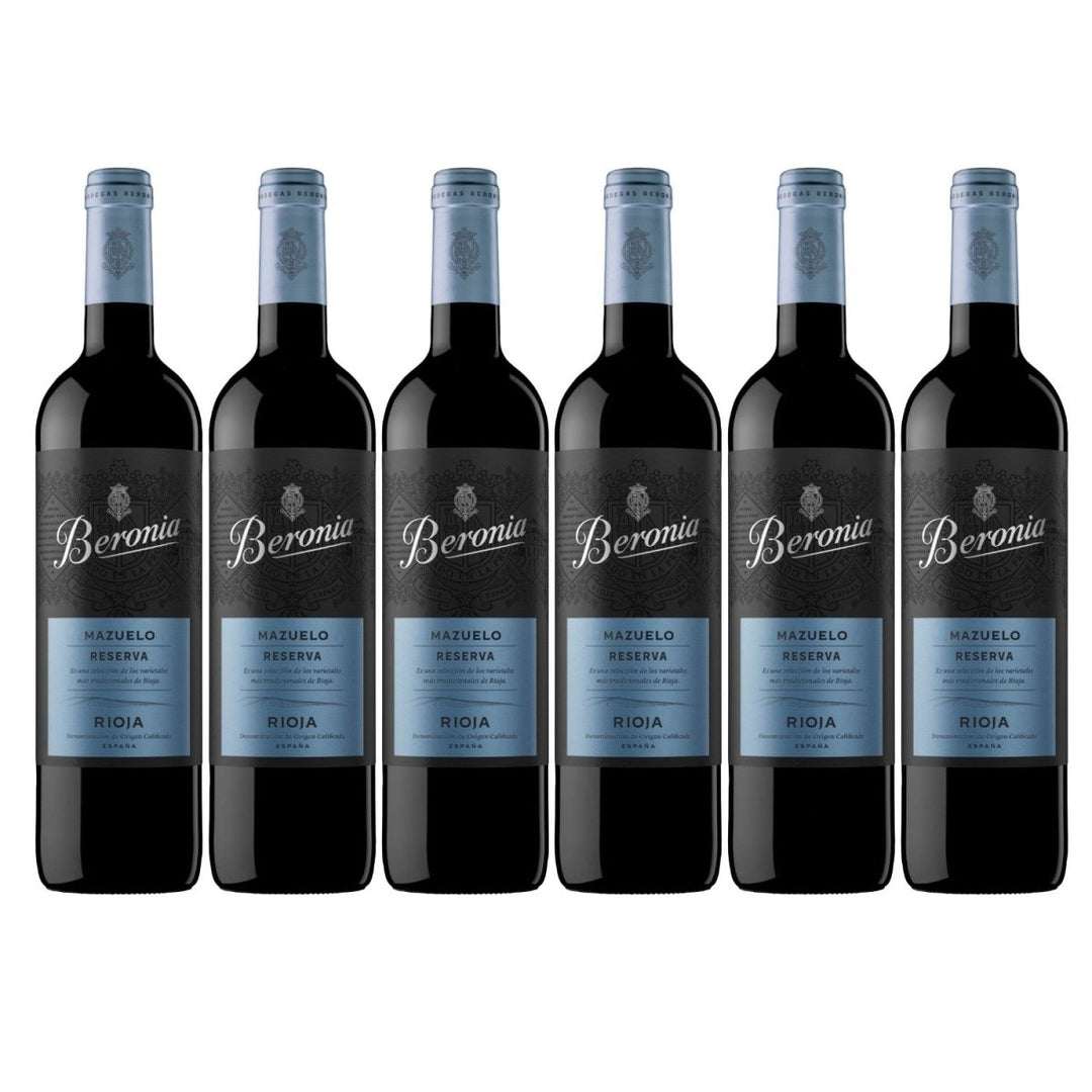 Beronia Mazuelo Reserva Rotwein Wein trocken Rioja Spanien (6 x 0,75l)) - Versanel -