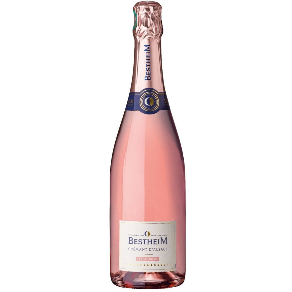 Bestheim Crémant d'Alsace Brut Rosé Schaumwein trocken Frankreich (6 x 0,75l) - Versanel -