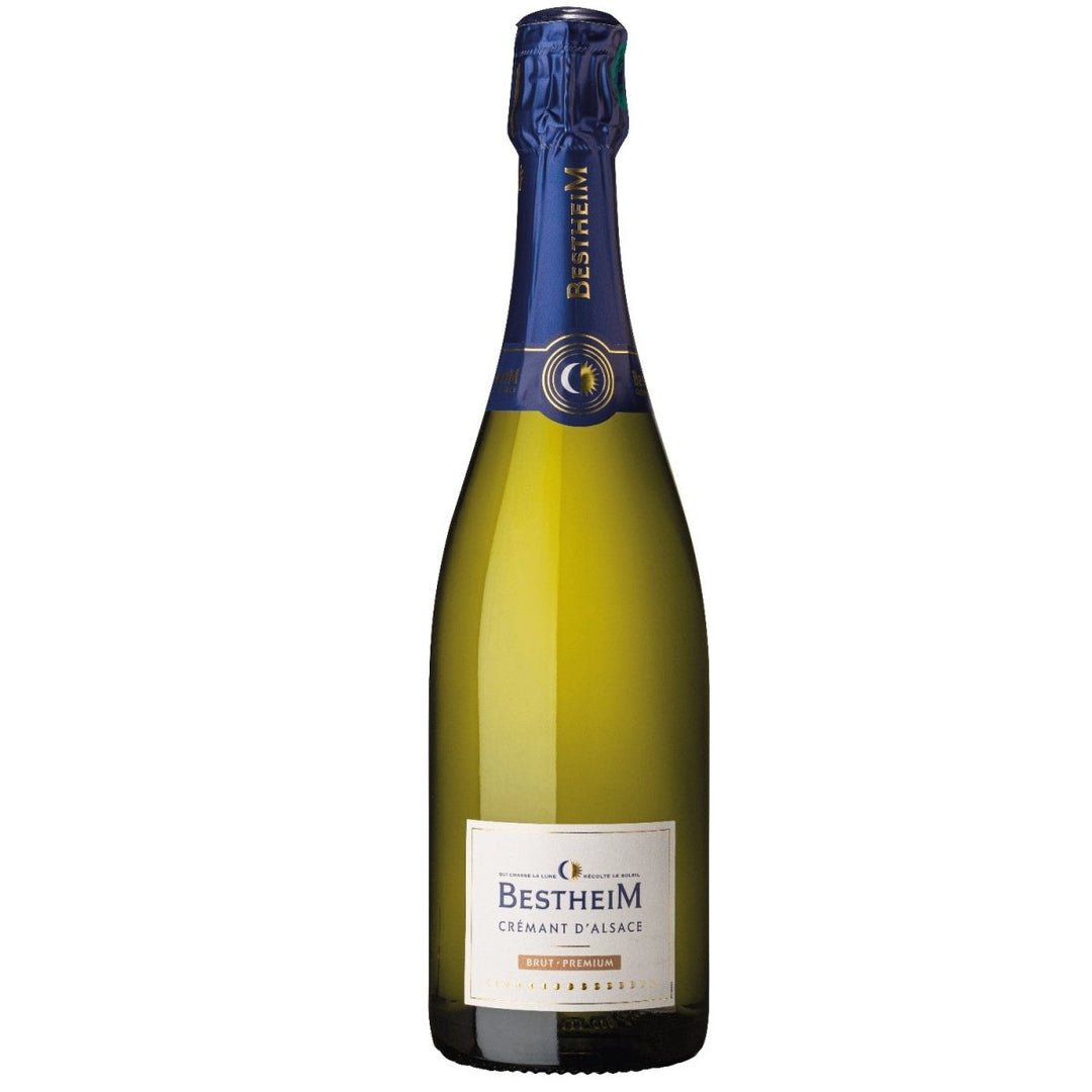 Bestheim Crémant d'Alsace Brut Schaumwein trocken Frankreich (1 x 0,75l) - Versanel -