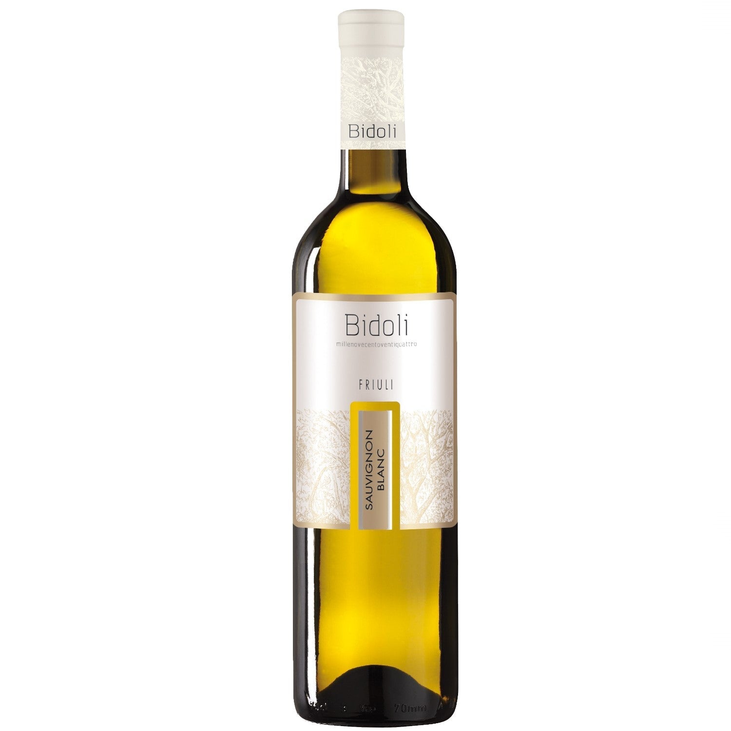 Bidoli Vini Sauvignon Blanc DOC Friuli Grave Weißwein Wein trocken Italien (12 x 0.75l) - Versanel -