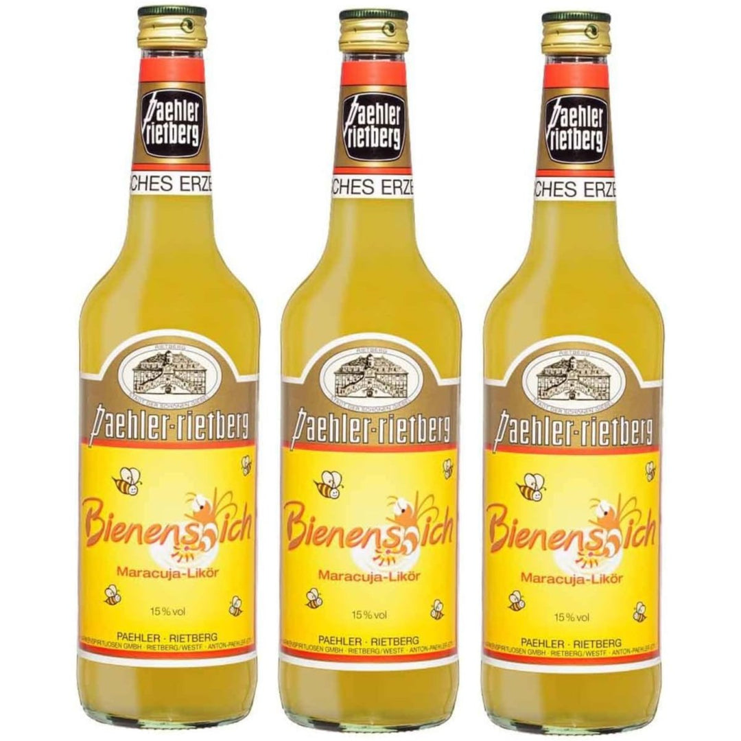 Bienenstich Maracuja Likör Paehler Rietberg 15% vol (3 x 0,7L) - Versanel -