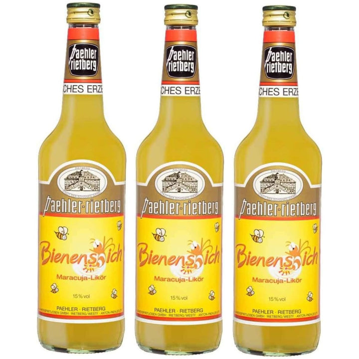 Bienenstich Maracuja Likör Paehler Rietberg 15% vol (3 x 0,7L) - Versanel -