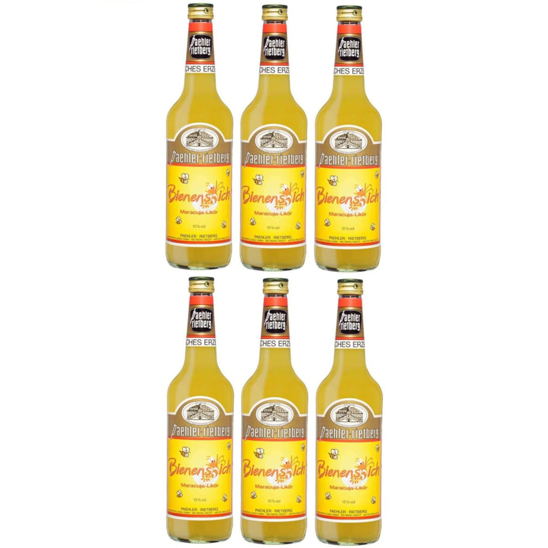 Bienenstich Maracuja Likör Paehler Rietberg 15% vol (6 x 0,7L) - Versanel -
