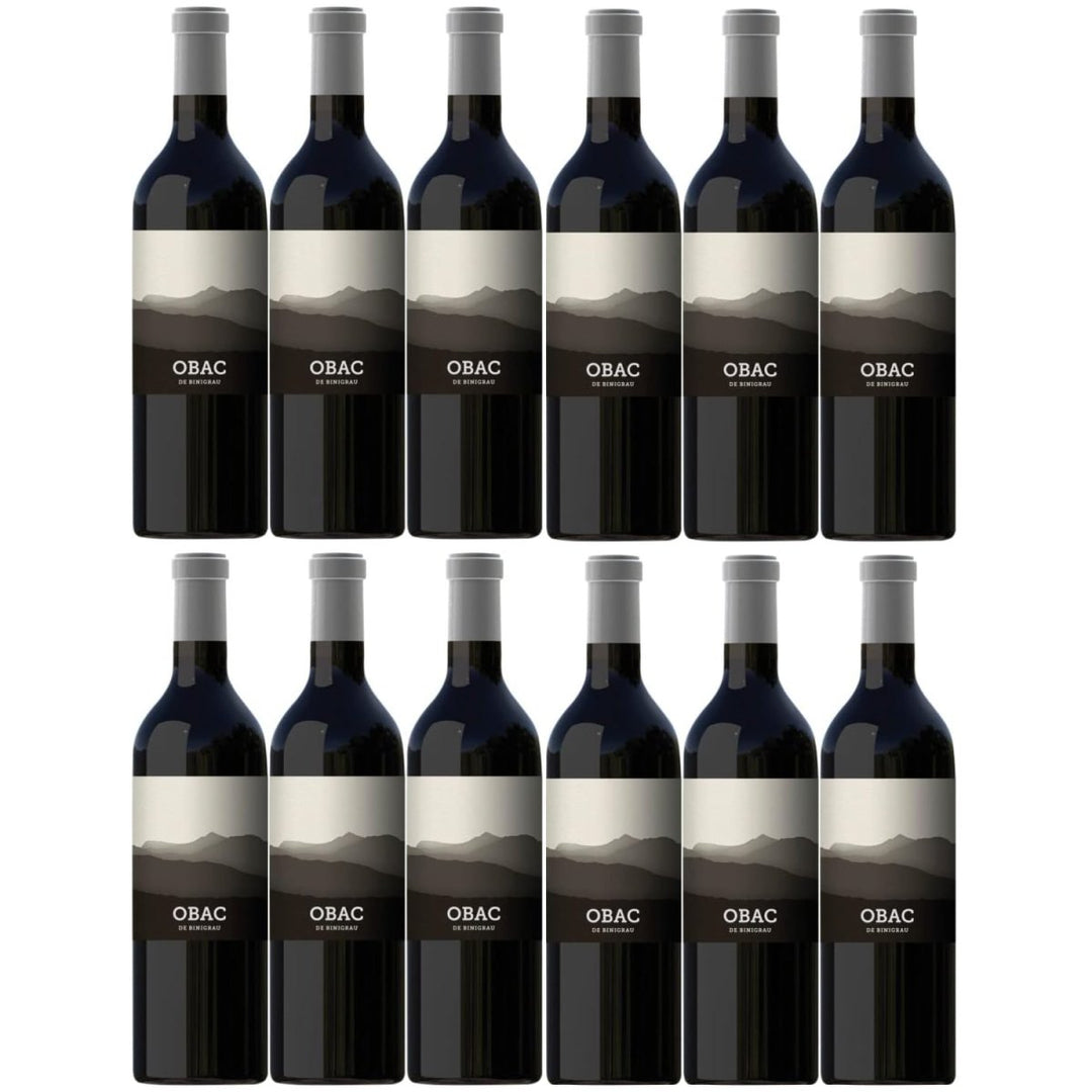 Binigrau Obac Magnum Rotwein Wein trocken Mallorca Spanien (12 x 1,5l) - Versanel -